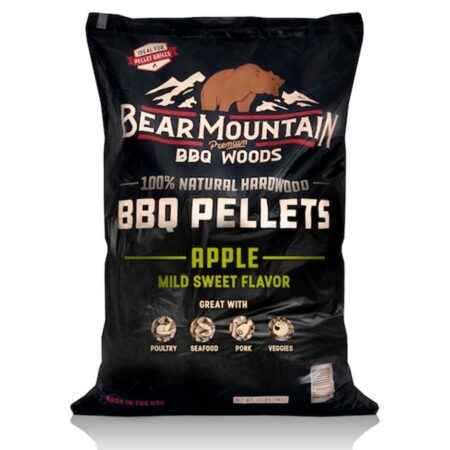 Bear Mountain Bbq Æble - Træpiller 9 Kg