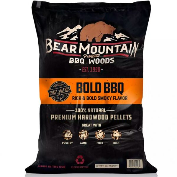 Bear Mountain Bbq Bold - Træpiller 9 Kg