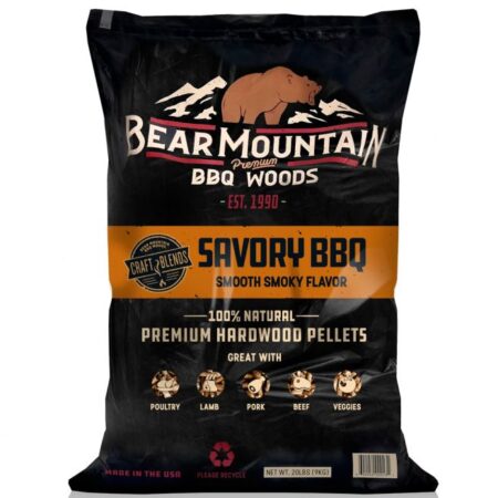 Bear Mountain Bbq Savory - Træpiller 9 Kg