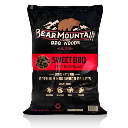 Bear Mountain Bbq Sweet - Træpiller 9 Kg