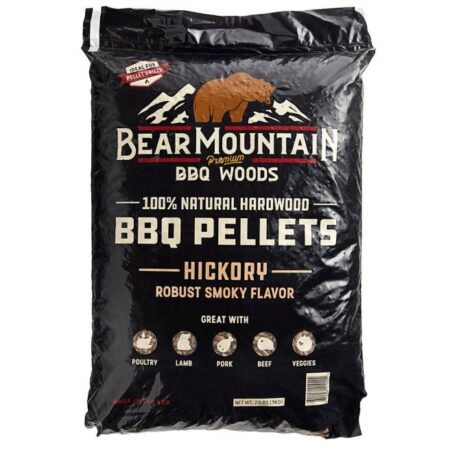 Bear Mountain Træpiller - Hickory 9 kg