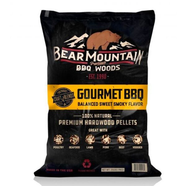 Bear Mountain Bbq Gourmet Bbq Gourmet BBQ - Træpiller 9 Kg