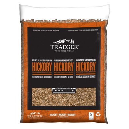 TRAEGER Hickory Træpiller 9 kg - FSC - PEL345