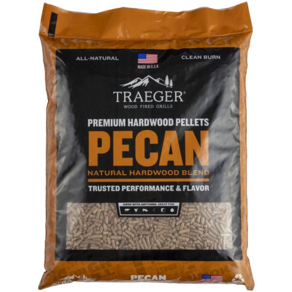 Traeger Pecan Træpiller - 9 Kg
